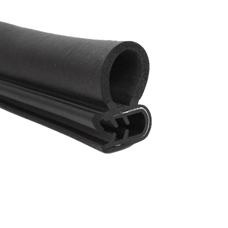 Custom Automobile Door Window Weather Ability EPDM Rubber Seal Strip